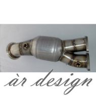 ar design E-series 135i / 335i / 335xi Catted Downpipe (N55, 2011-)